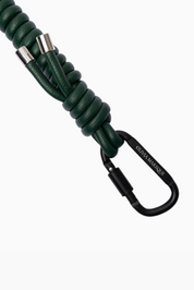 Green Curly Chain Carabiner