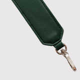 Dark Green Leather Chain 95cm