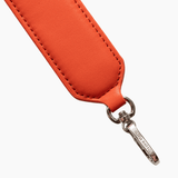 Orange Leather Chain
