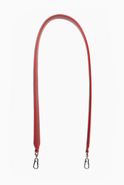 Pantone Red Leather Chain 95cm