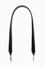 Cadena Piel Negra Olivia 95cm