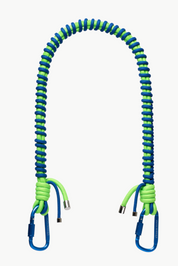 Blue and Green Nylon Chain 90Cm