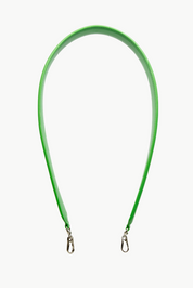 Green Leather Chain 95cm