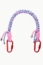 Pink and Blue Nylon Chain