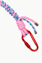 Pink and Blue Nylon Chain