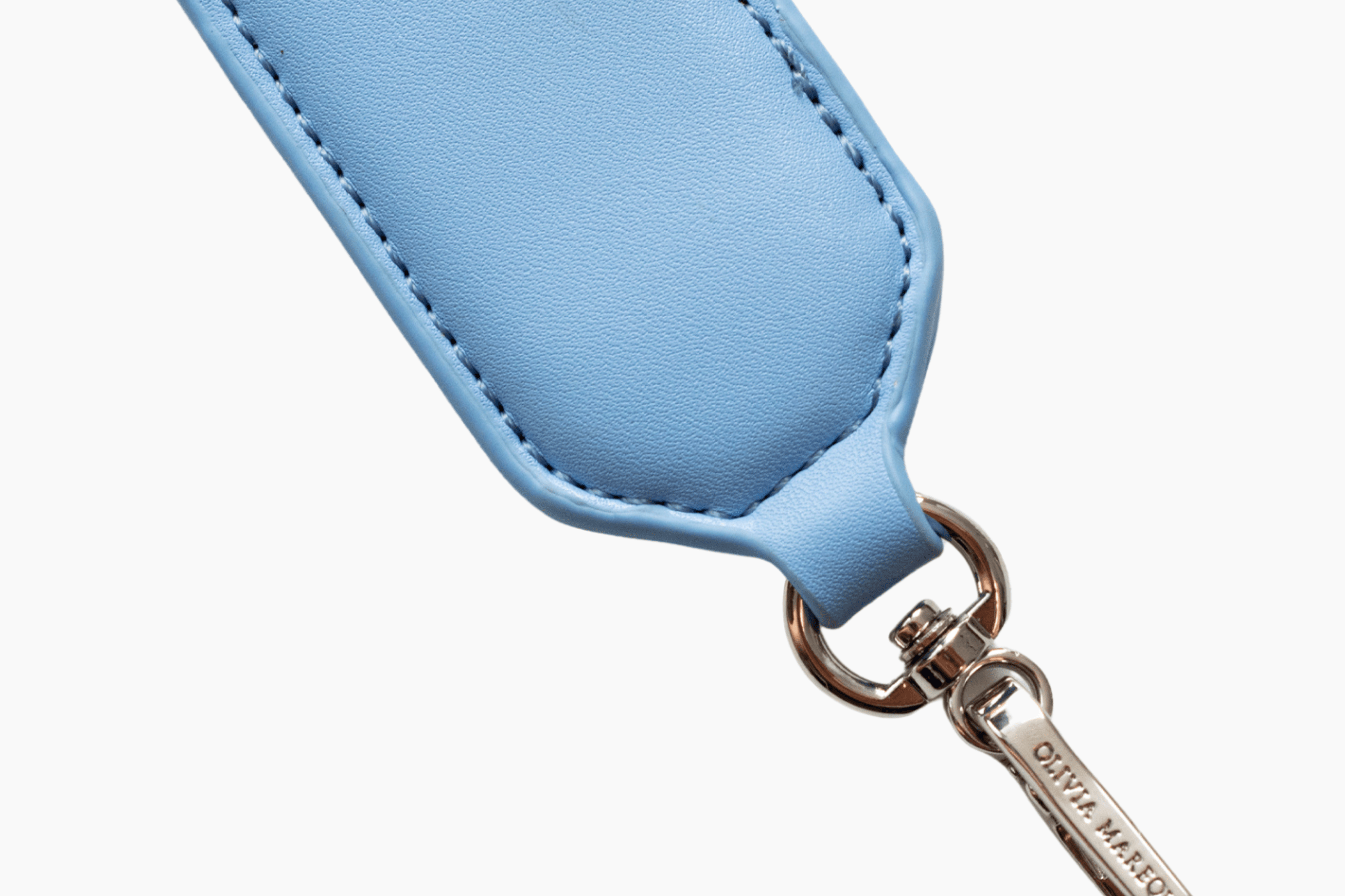 Light Blue Leather Chain – Olivia Mareque